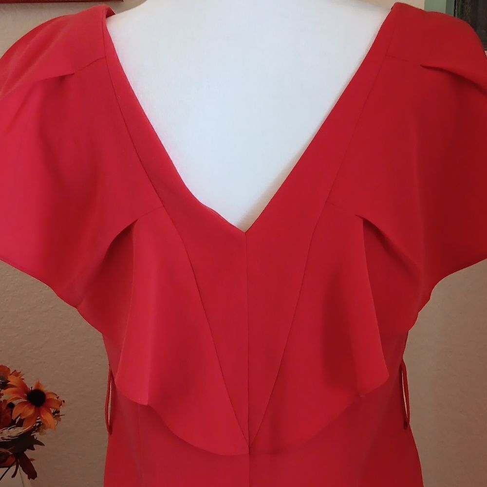 Wayne Cooper Red Dress - Picture 7 of 11